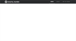 Desktop Screenshot of digitalramen.com